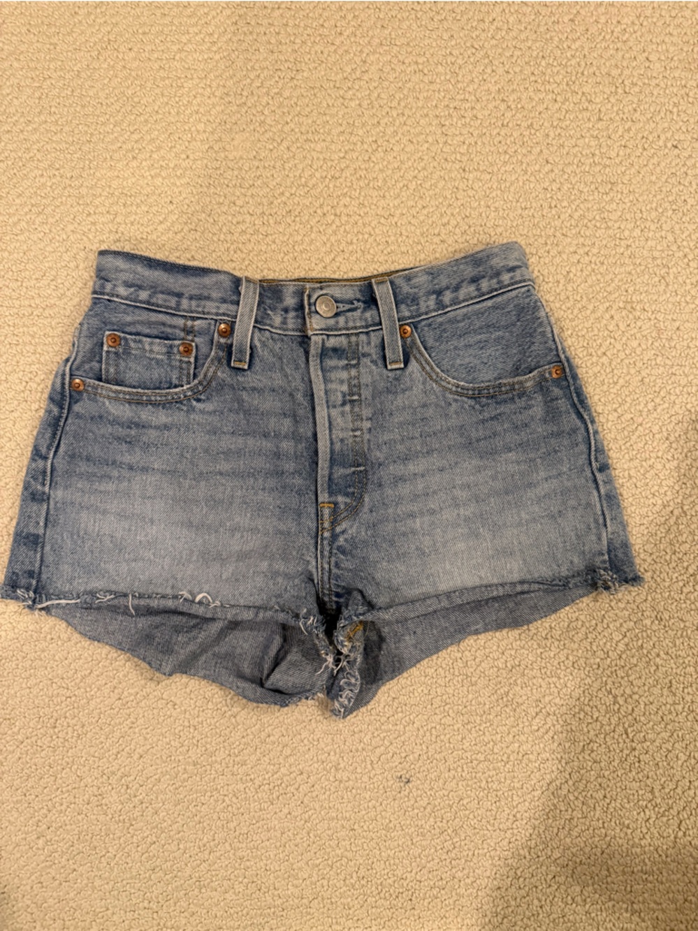 Women's Levi’s Blue Denim Shorts